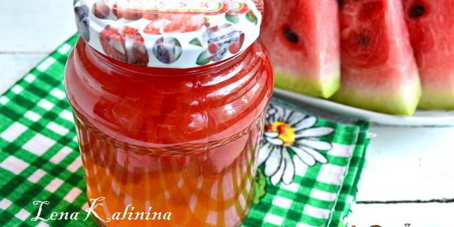 Рецепт арбуза в сиропе