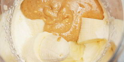 Шаг 1: бананова-арахисового коктейль