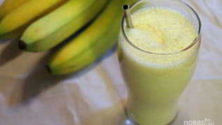 Рецепт Бананового коктейля