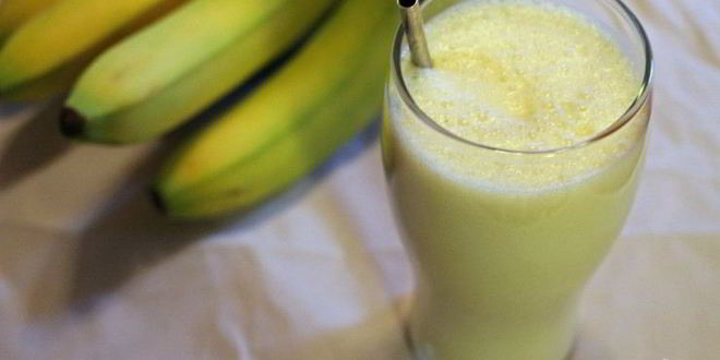 Рецепт бананового коктейля
