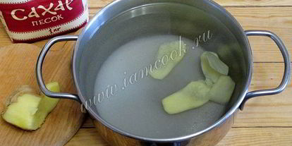 Шаг 2: чая каркаде с имбирем