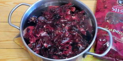 Шаг 4: чая каркаде с имбирем