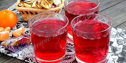 Шаг 6: чая каркаде с имбирем