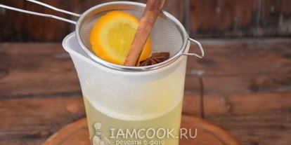 Шаг 4: чая с апельсином и корицей