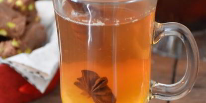 Шаг 6: чая с апельсином и корицей