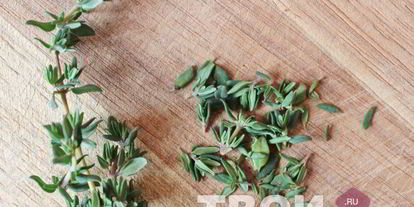 Шаг 1: чая с чабрецом