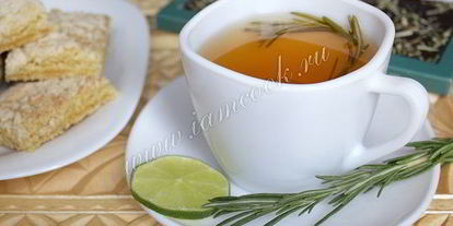 Шаг 4: чая с лимоном, имбирем и розмарином