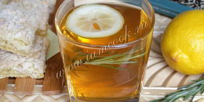 Шаг 5: чая с лимоном, имбирем и розмарином