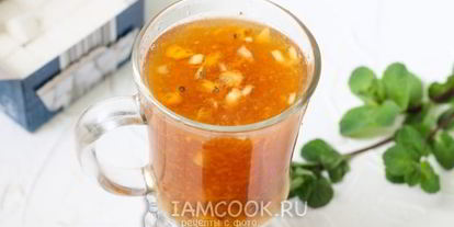 Шаг 7: чая с облепихой и имбирем