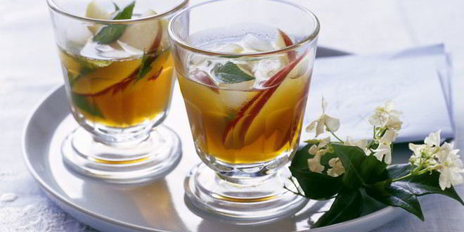 Рецепт чая с яблоком