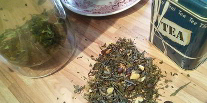 Шаг 1: чая зеленого ароматного