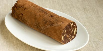 Шаг 8: чайной колбасы из печенья