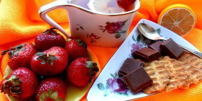 Шаг 13: имбирного чая с клубникого