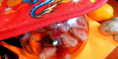 Шаг 7: имбирного чая с клубникого