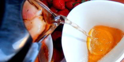 Шаг 9: имбирного чая с клубникого