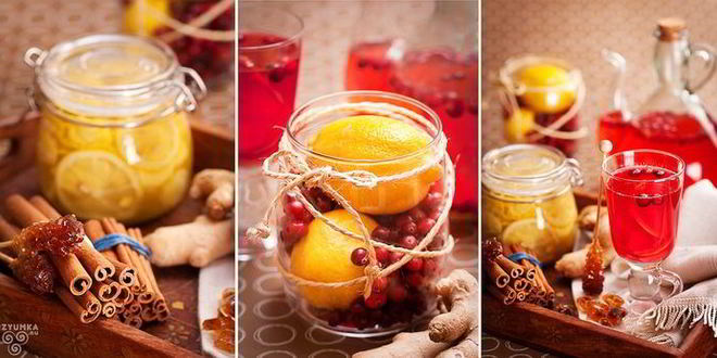 Рецепт имбирного чая с лимоном