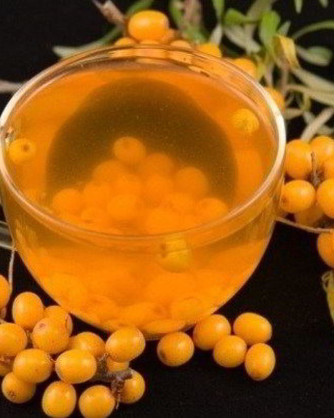 Рецепт облепихового чая с медом