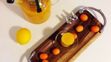 Рецепт Облепихового нечайного чая с имбирем