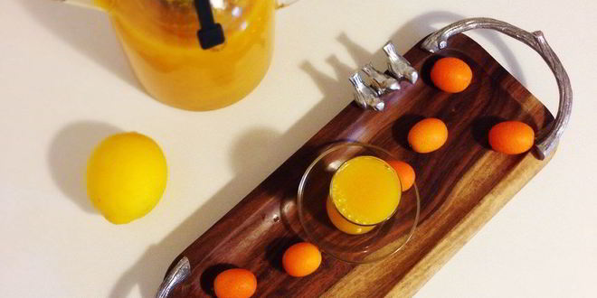 Рецепт Облепихового нечайного чая с имбирем