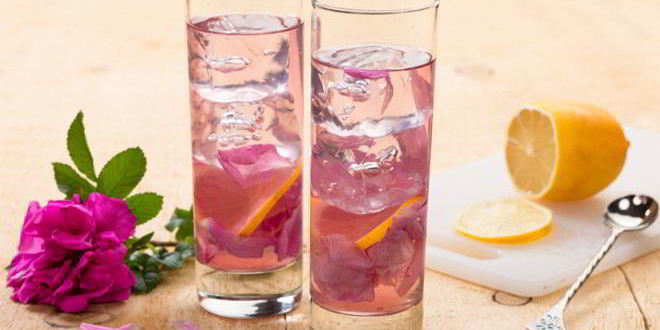 Рецепт розового чая