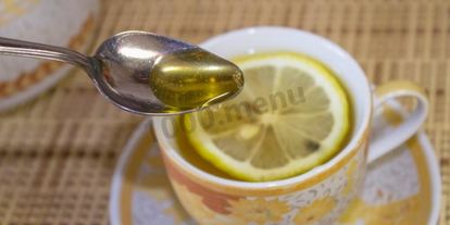 Шаг 8: зеленого чая с имбирем лимоном и медом