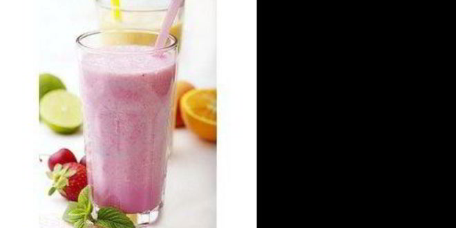 Рецепт Фруктово-кефирного коктейль