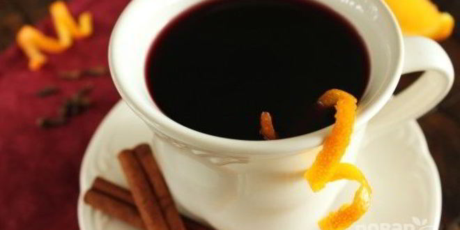 Рецепт глинтвейна классического с апельсином