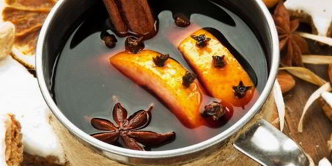 Рецепт Глинтвейна с анисом и фруктами