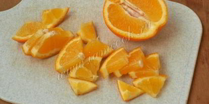 Шаг 2: глинтвейна с апельсином