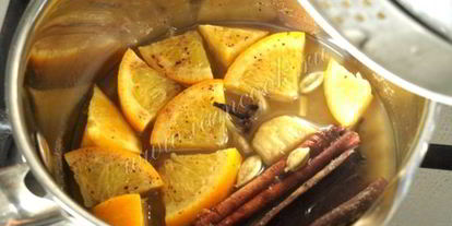 Шаг 3: глинтвейна с апельсином