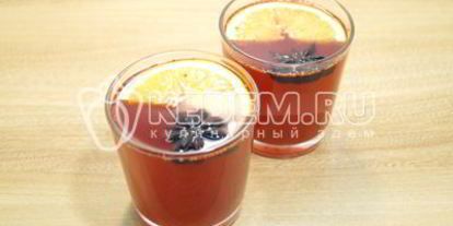 Шаг 7: клюквенного безалкогольного глинтвейна