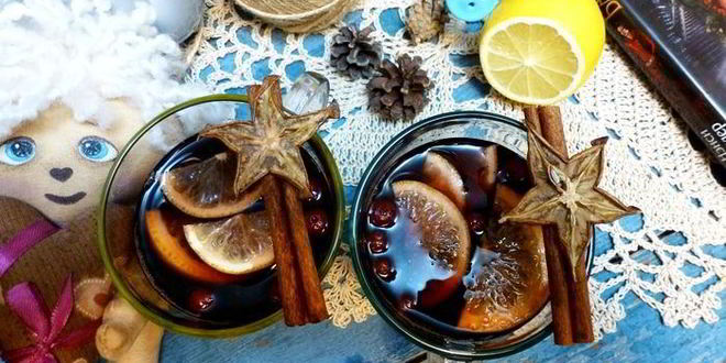 Рецепт вишневого глинтвейна