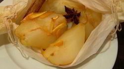 Рецепт Груш, запеченных в апельсиново-пряном сиропе