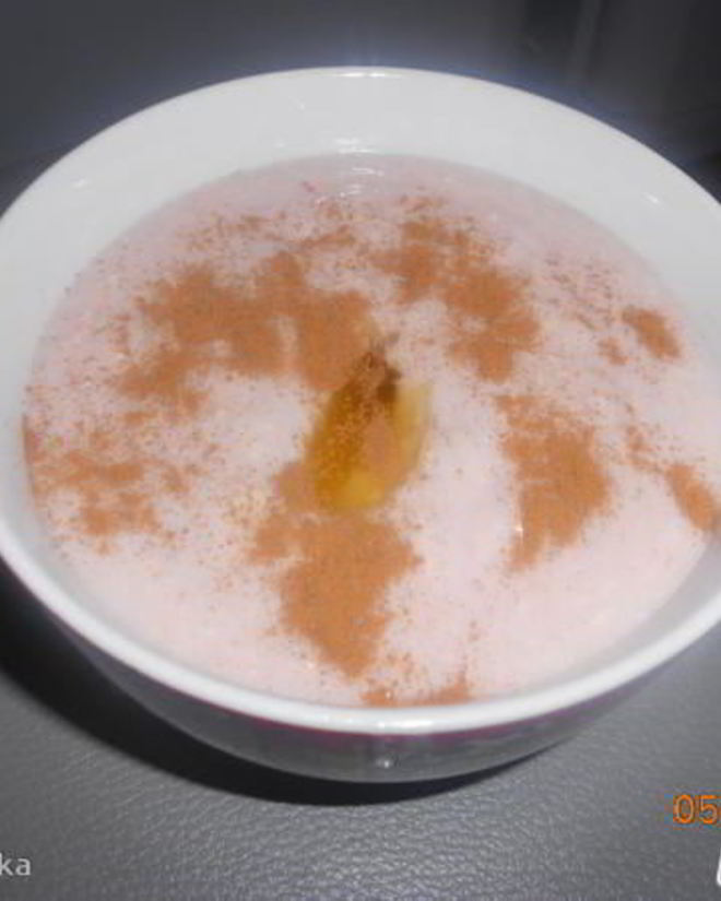 Рецепт йогуртового коктейля с овсянкой и творогом