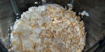 Шаг 1: йогуртового коктейля с овсянкой и творогом