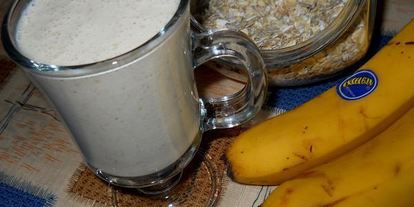 Шаг 2: йогуртового коктейля с овсянкой и творогом