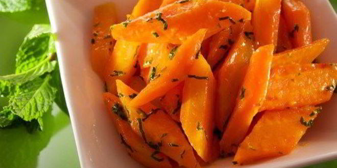 Рецепт Карамелизованной моркови в кленовом сиропе
