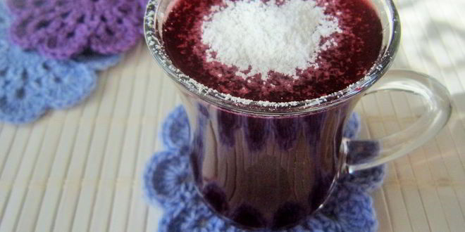 Рецепт черничного киселя