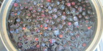 Шаг 1: черничного киселя