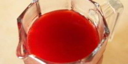 Шаг 3: киселя из брусники