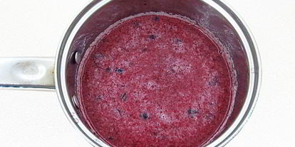 Шаг 1: киселя из черники