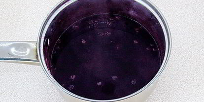 Шаг 2: киселя из черники