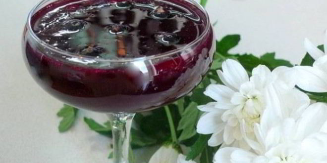 Рецепт киселя из черной смородины