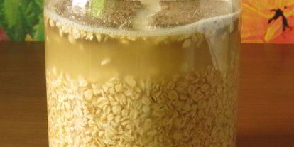 Шаг 1: киселя из геркулеса и овса