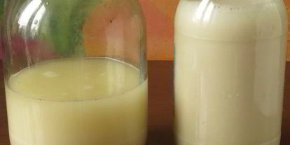 Шаг 2: киселя из геркулеса и овса