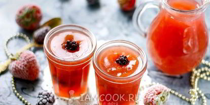 Шаг 9: киселя из крахмала и компота