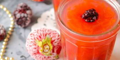 Шаг 10: киселя из крахмала и компота