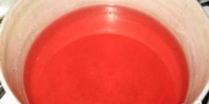 Шаг 2: киселя из красной смородины