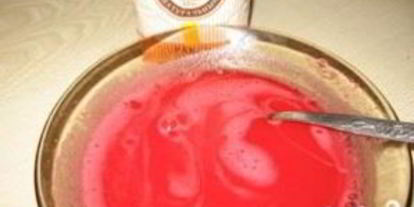 Шаг 3: киселя из красной смородины