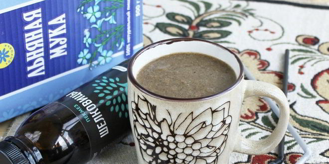 Рецепт Киселя из льняной муки